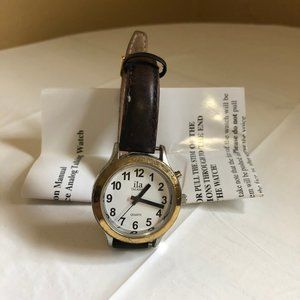Ladies ila Gold Tone Talking Watch